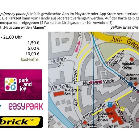 Haus Zum Wilden Manne Villa Erfurt Luaran gambar